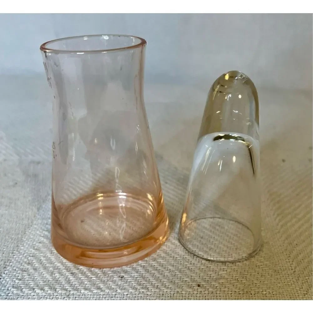 Vintage Luigi Bormioli Shooter Glass and Ice Carafe Cooler EVC